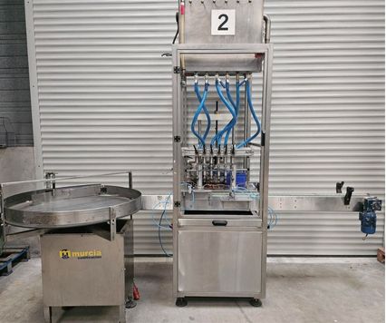 Remplisseuse lineaire par gravite a niveau constant  MURCIA  MC 600  2009  Reconditionné - Équipement professionnel d'occasion - Smart Reuse