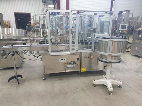 Remplisseuse boucheuse - visseuse rotative pour flacons ALS APUS 4  ALS  APUS 4  2015  Reconditionné - Équipement professionnel d'occasion - Smart Reuse