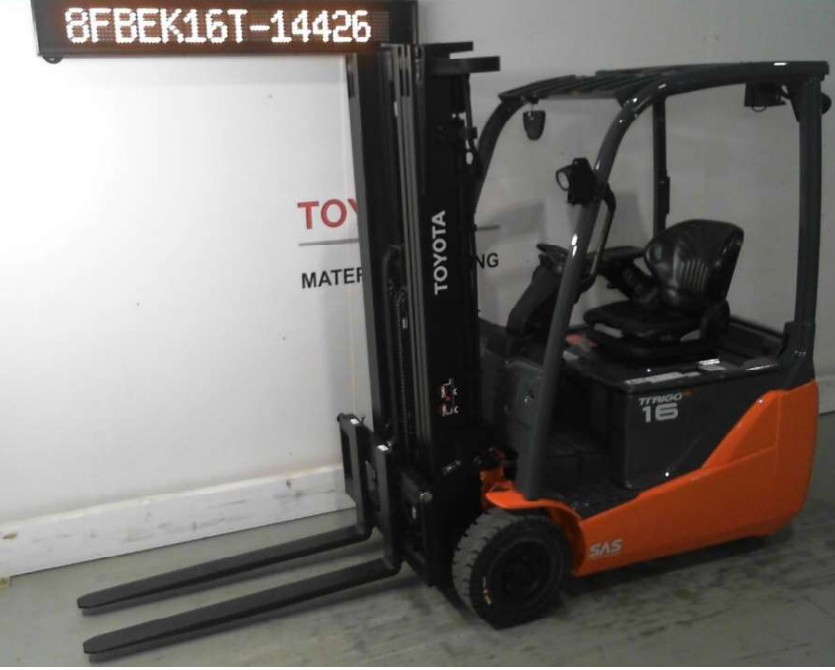 Chariot frontal électrique  TOYOTA  8FBEK16T  2020  Reconditionné - Équipement professionnel d'occasion - Smart Reuse
