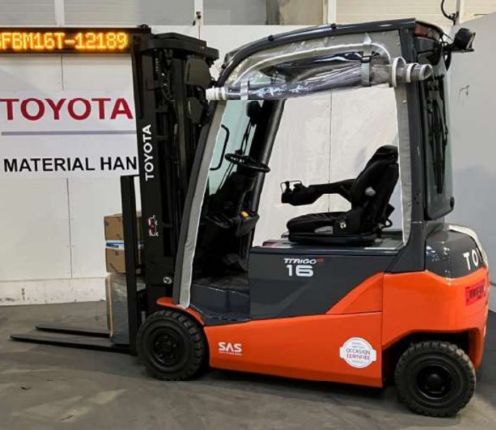 Chariot frontal électrique  TOYOTA  8FBM16T  2020  Reconditionné - Équipement professionnel d'occasion - Smart Reuse