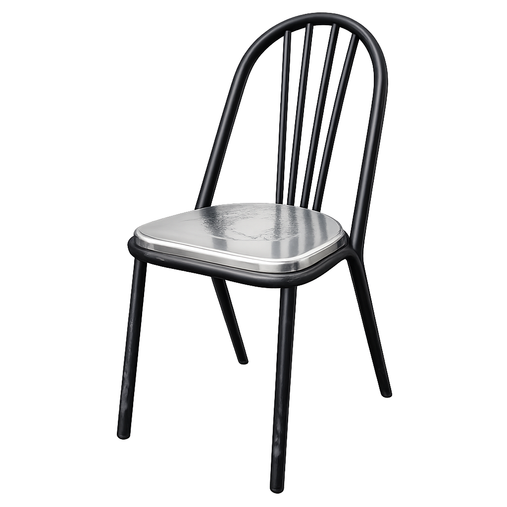 Chaise Métallique Empilable –  | Reconditionné - Équipement professionnel d'occasion - Smart Reuse