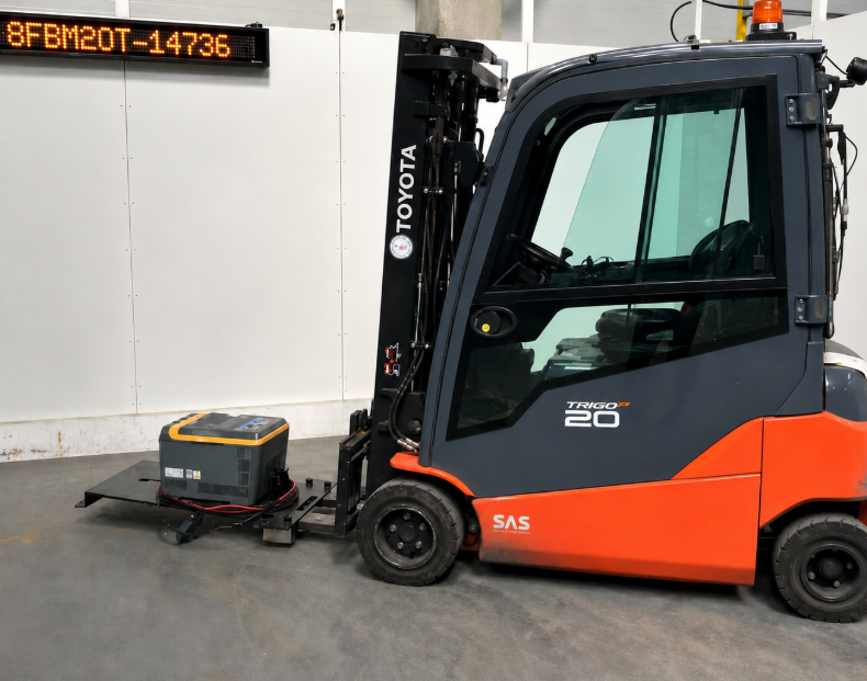 Chariot élévateur TOYOTA 8FBM20T – 2020 | Reconditionné - Équipement professionnel d'occasion - Smart Reuse