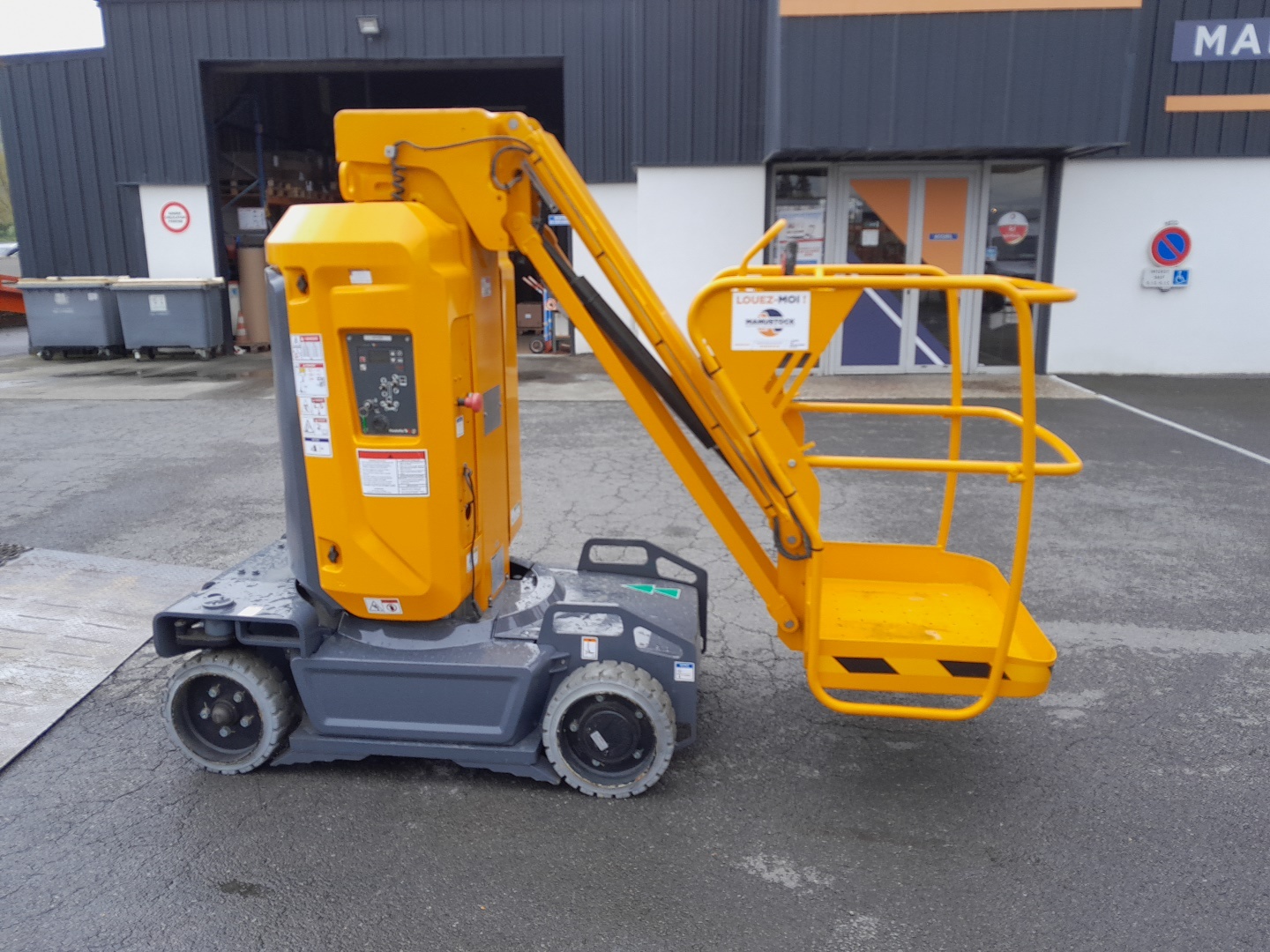 NACELLE A MAT VERTICAL 10M HAULOTTE STAR10 – 2017 | Reconditionné - Équipement professionnel d'occasion - Smart Reuse