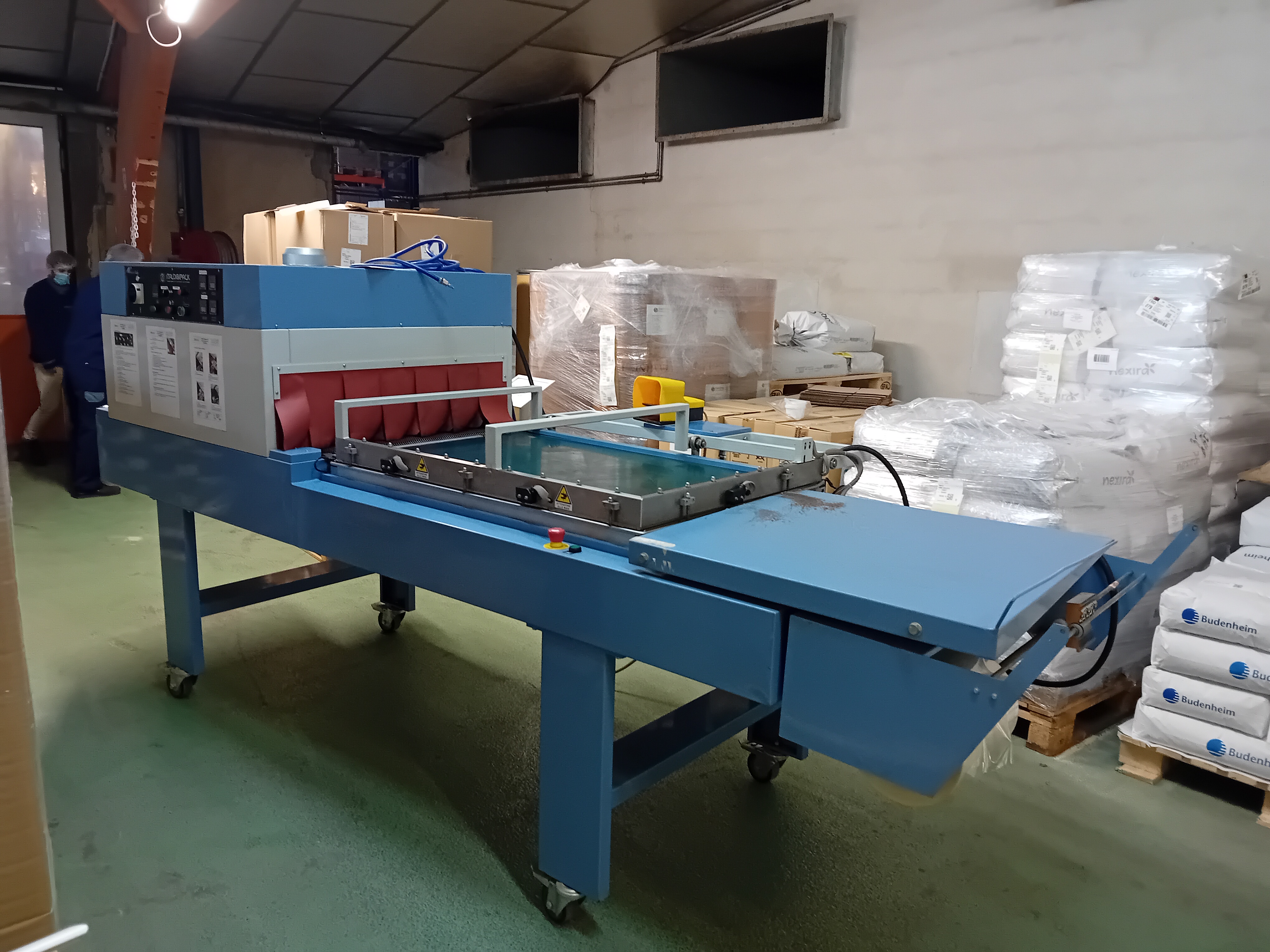 machine de mise sous film thermorétractable à tunnel Italdibipack Espert 11580 | Reconditionné - Équipement professionnel d'occasion - Smart Reuse