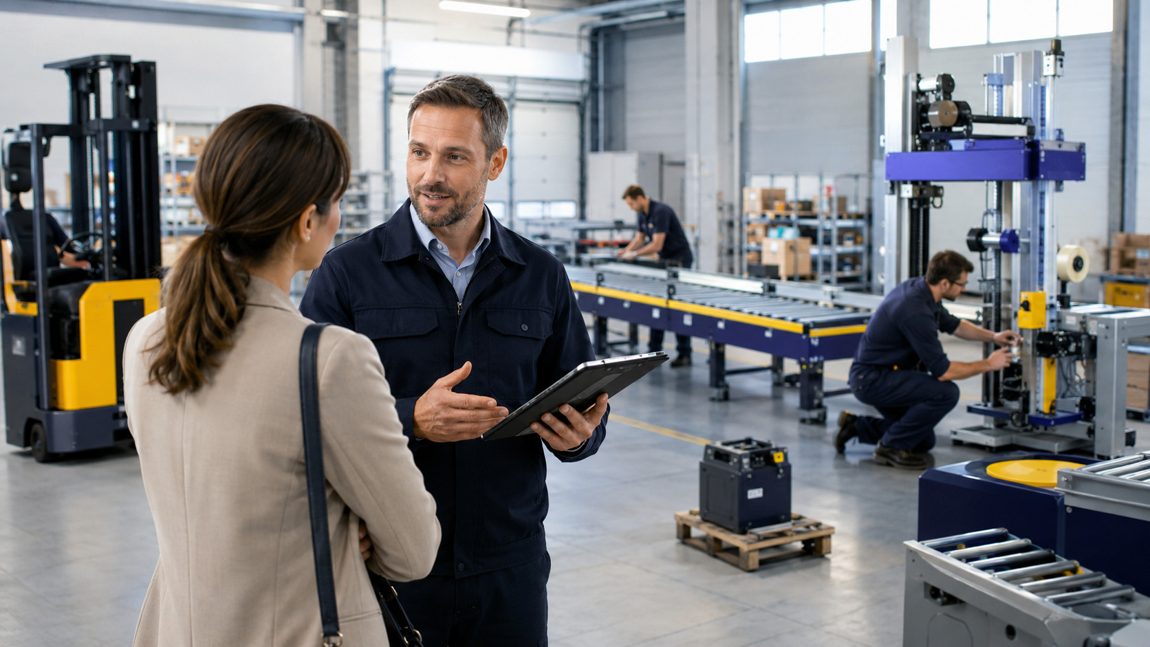 Interlocuteur Smart Reuse avec une cliente